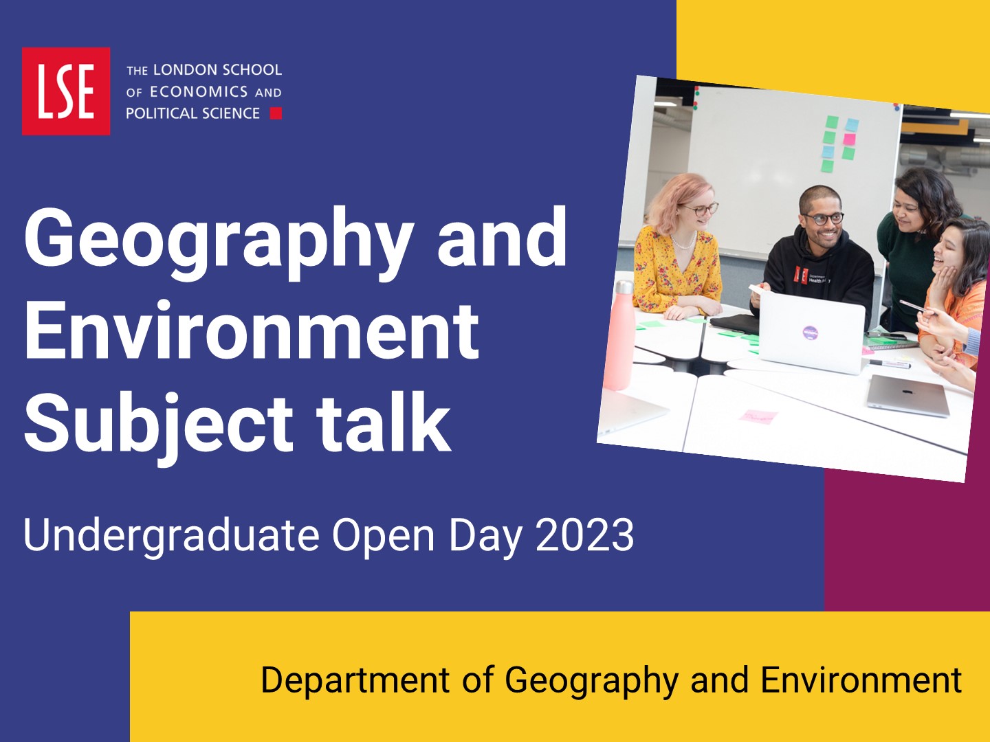 An introduction to studying geography and environment at LSE