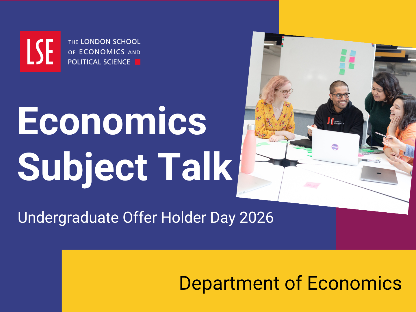 Watch the economics subject taster session