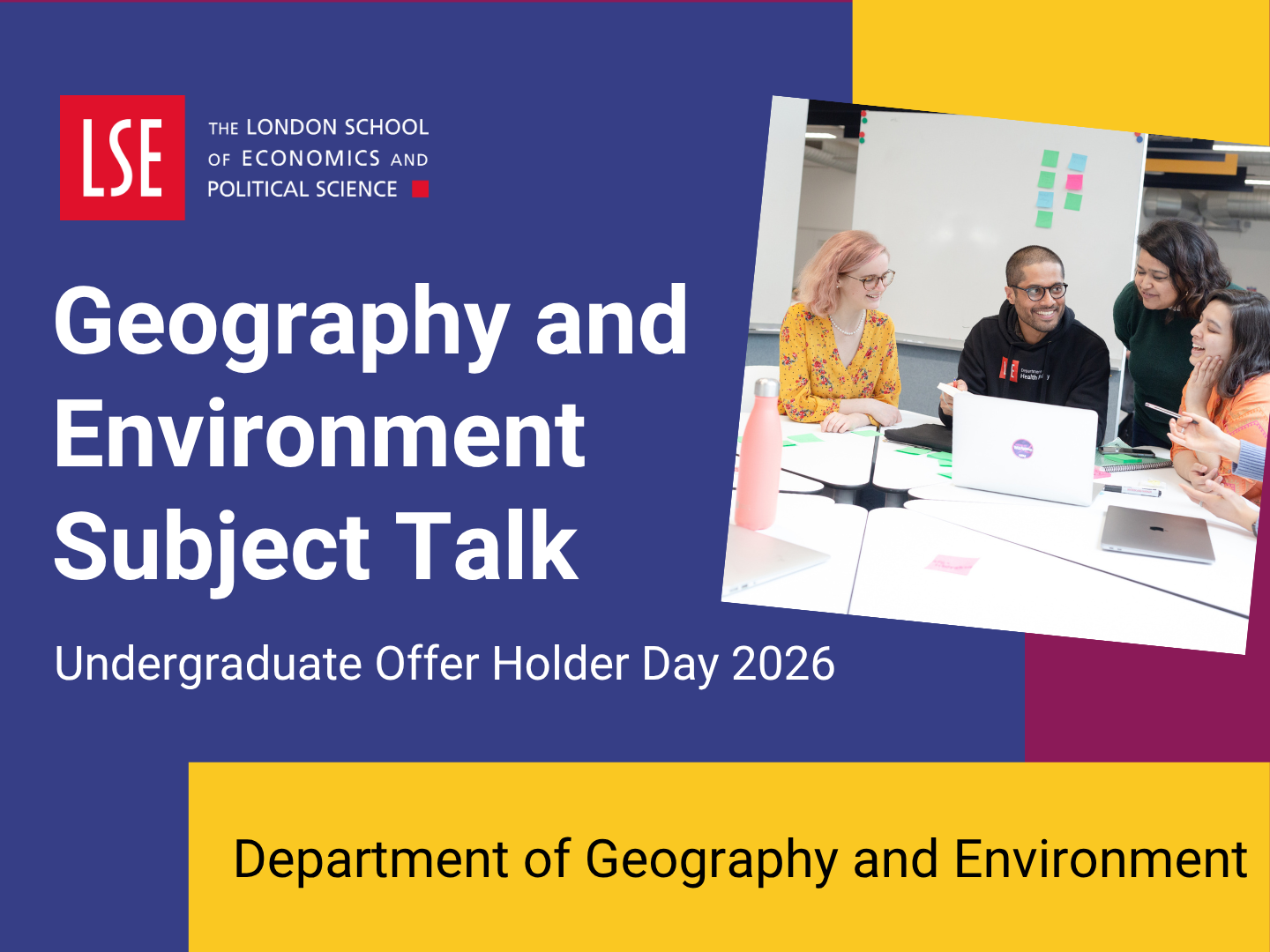 Watch the geography and environment subject taster session