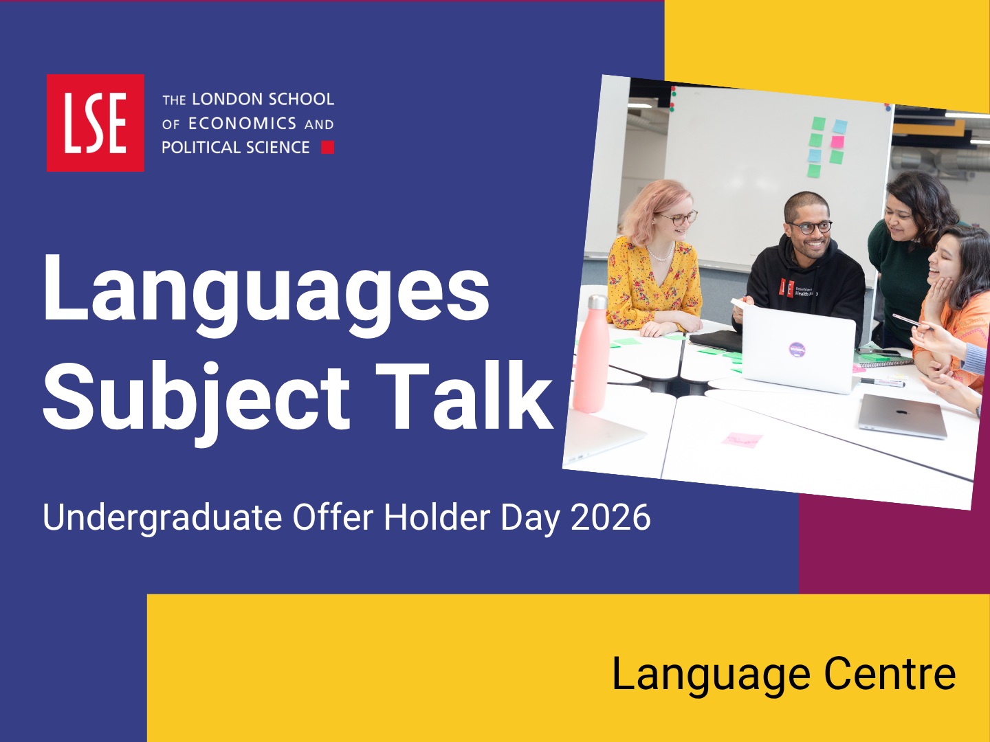 Watch the languages subject taster session