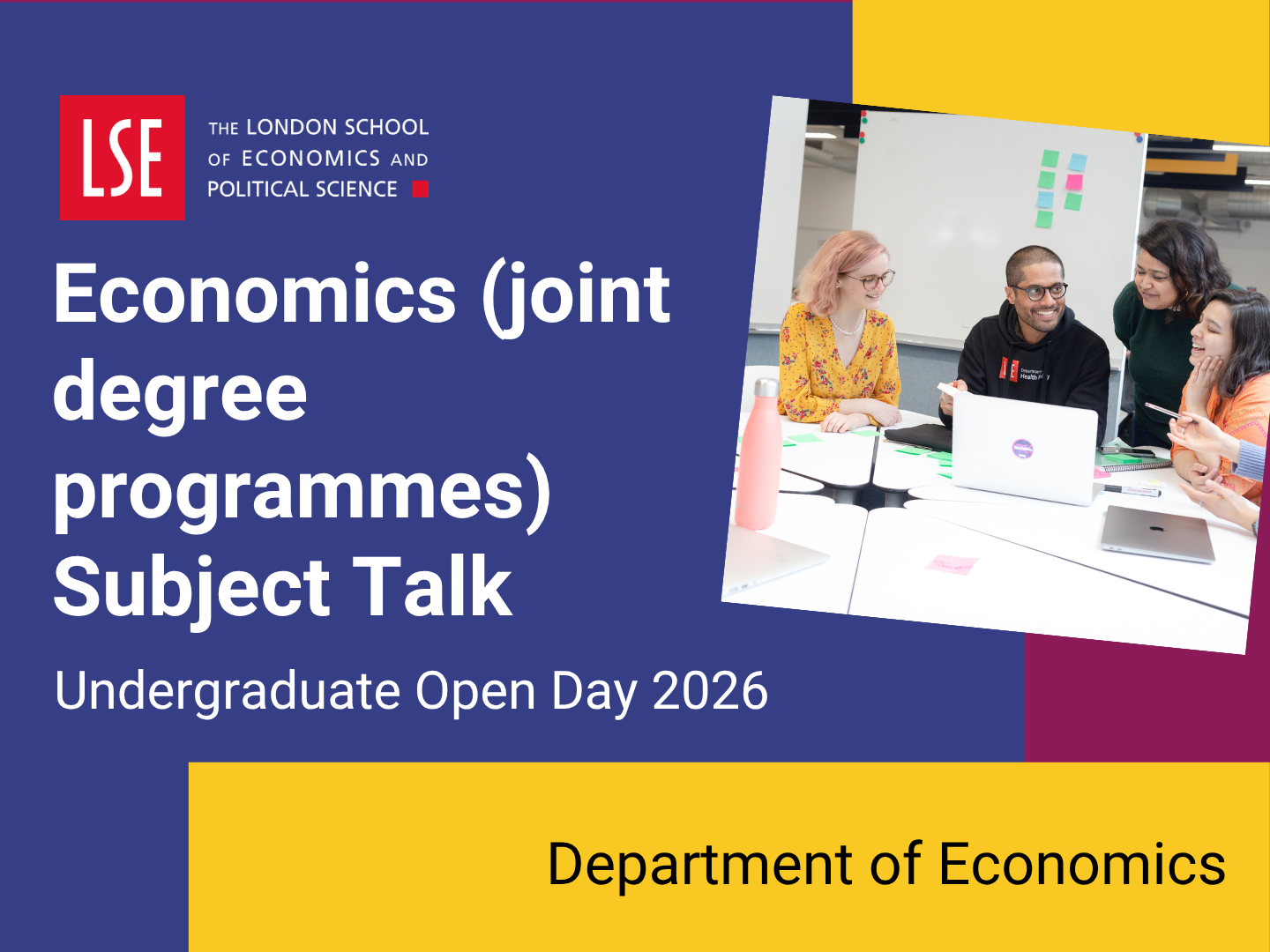 An introduction to studying a joint honours Economics degree at LSE