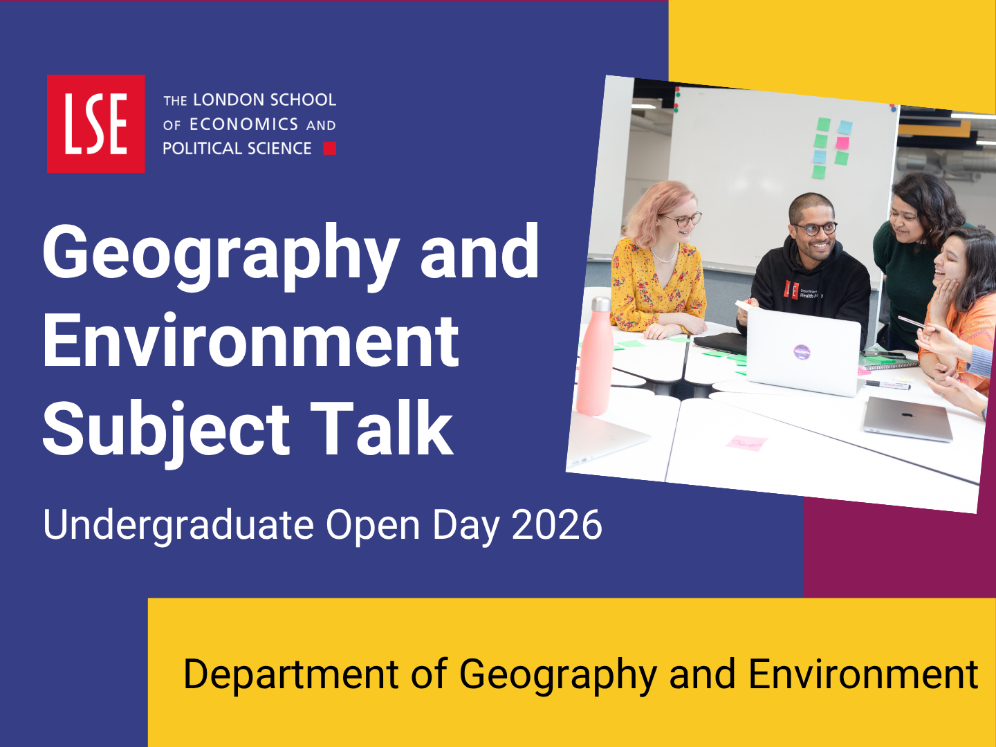 An introduction to studying geography and environment at LSE