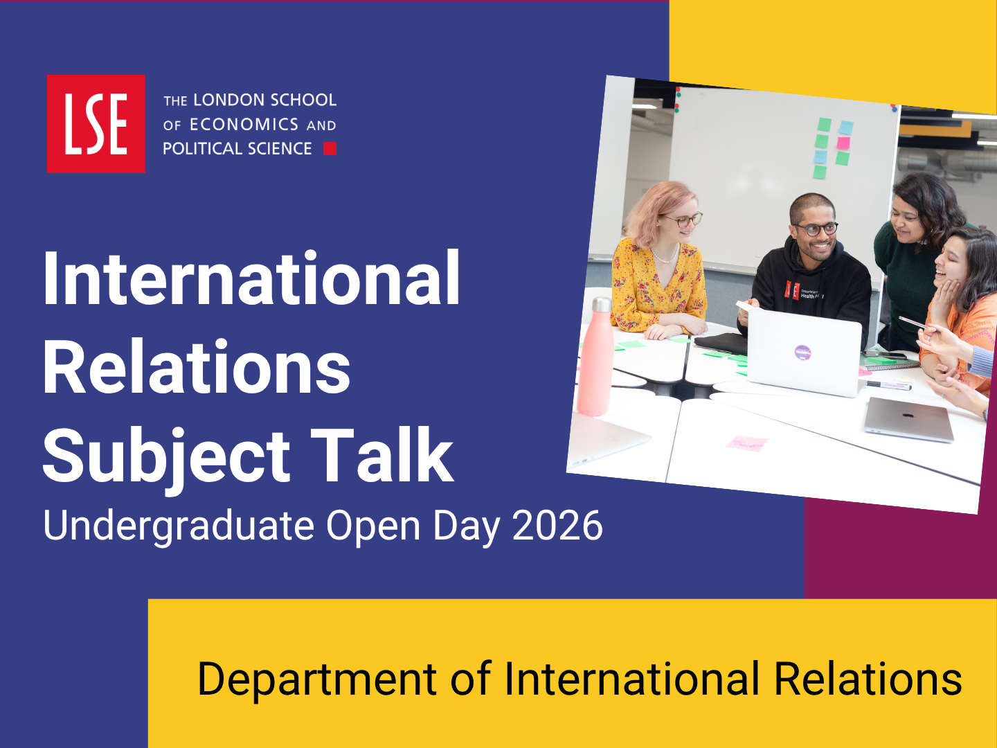 An introduction to studying international relations at LSE