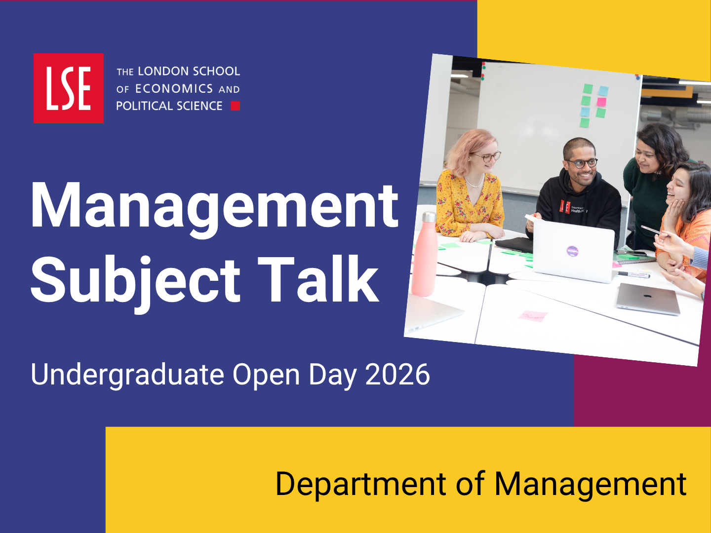 An introduction to studying management at LSE