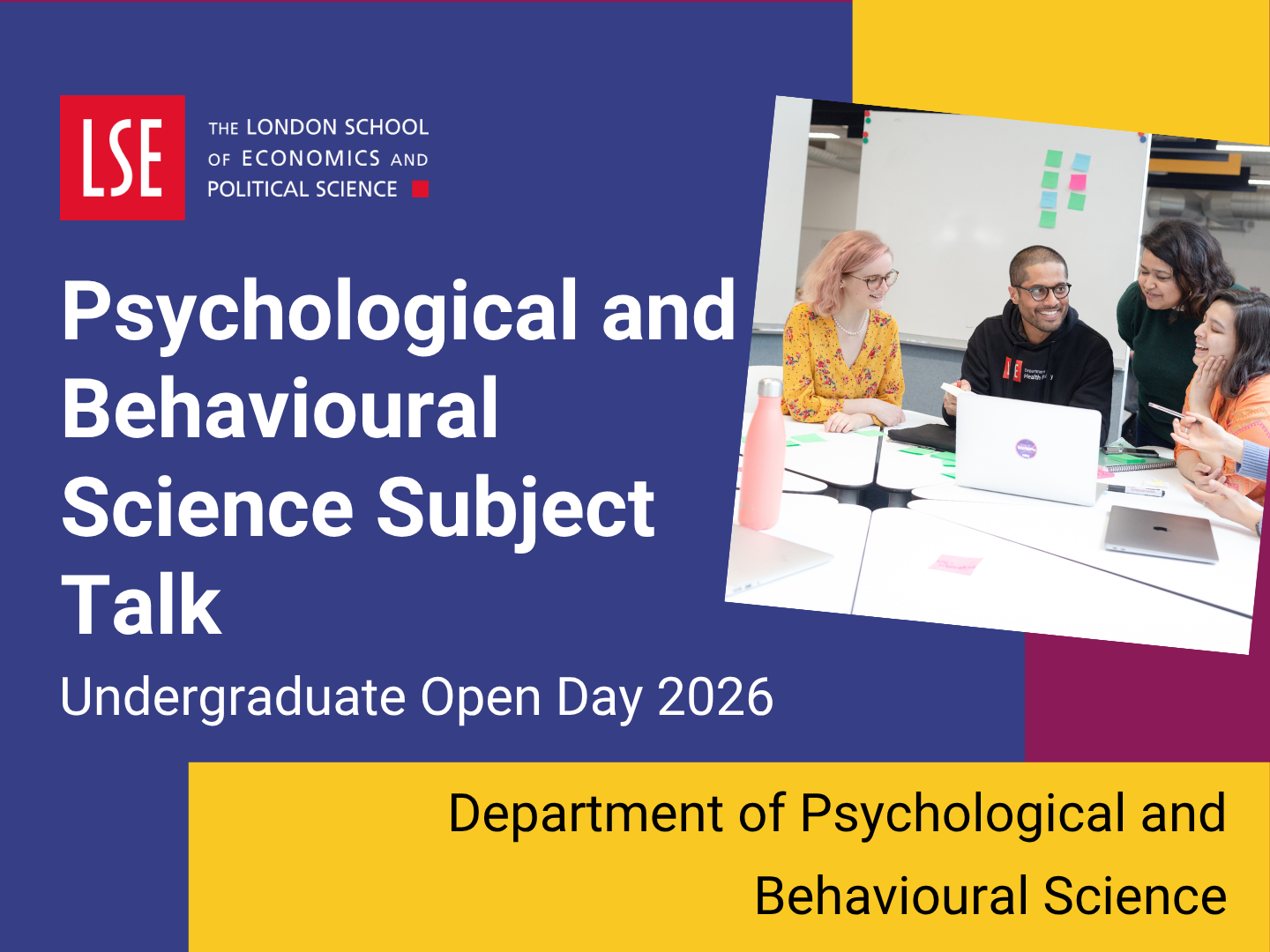 An introduction to studying psychology at LSE