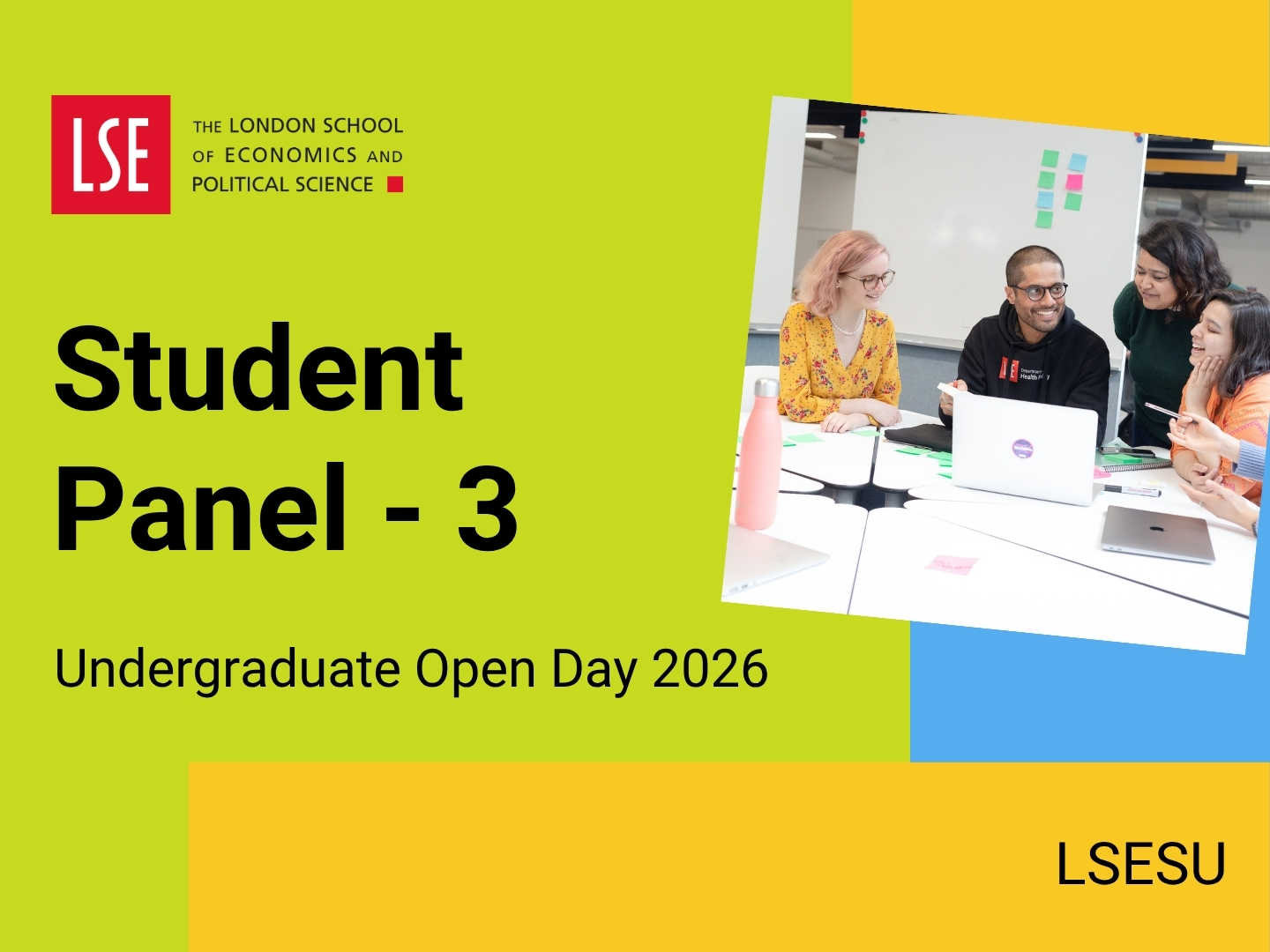Student Life: a presentation by SRSA team followed by Q&A