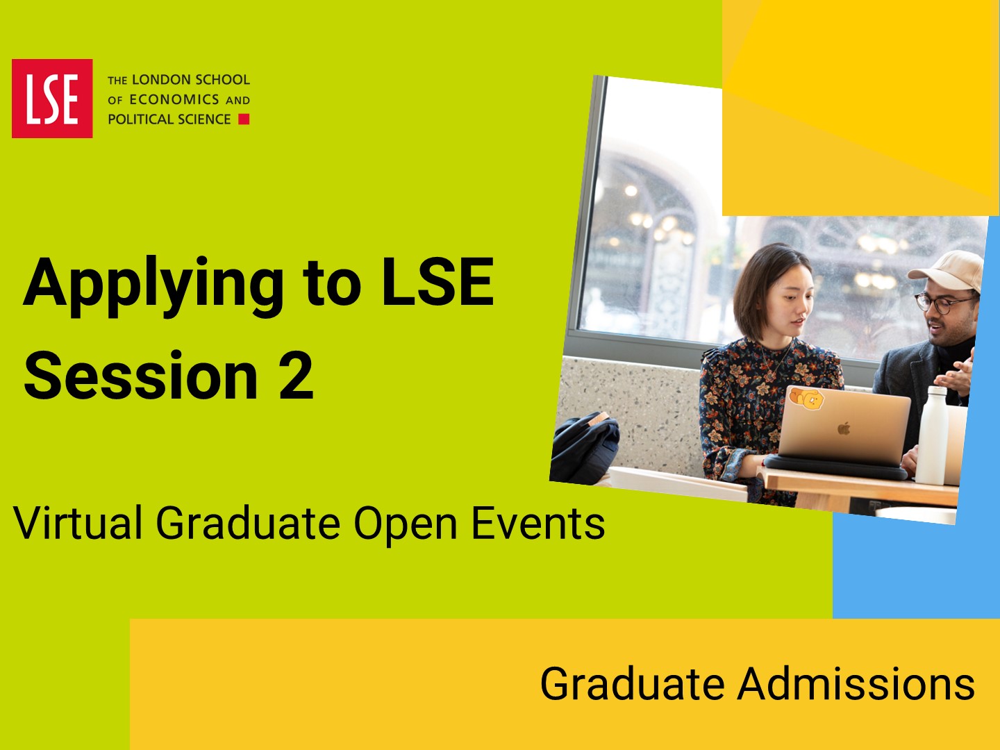Applying to LSE for graduate study (session 2)