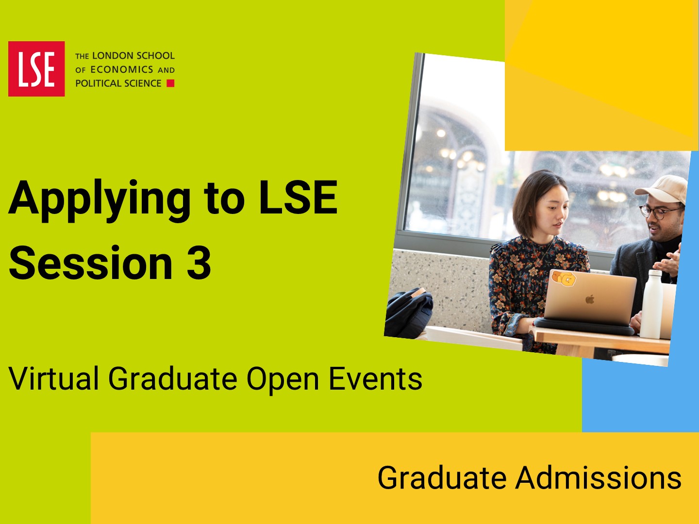 Applying to LSE for graduate study (session 3)