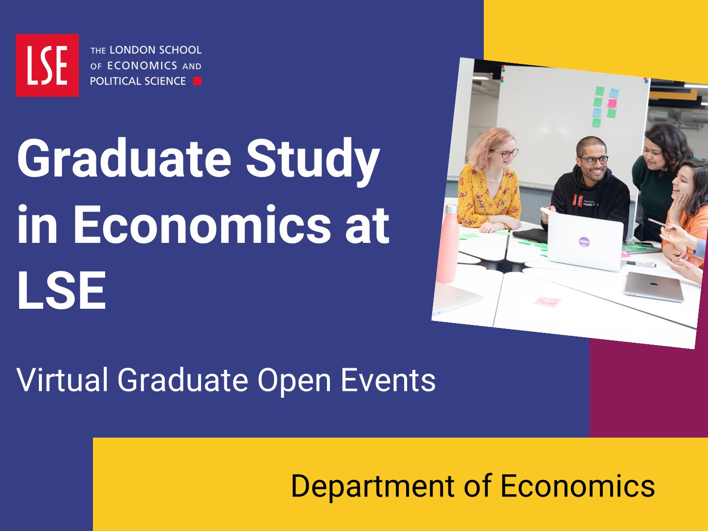 An introduction to graduate study in Economics at LSE