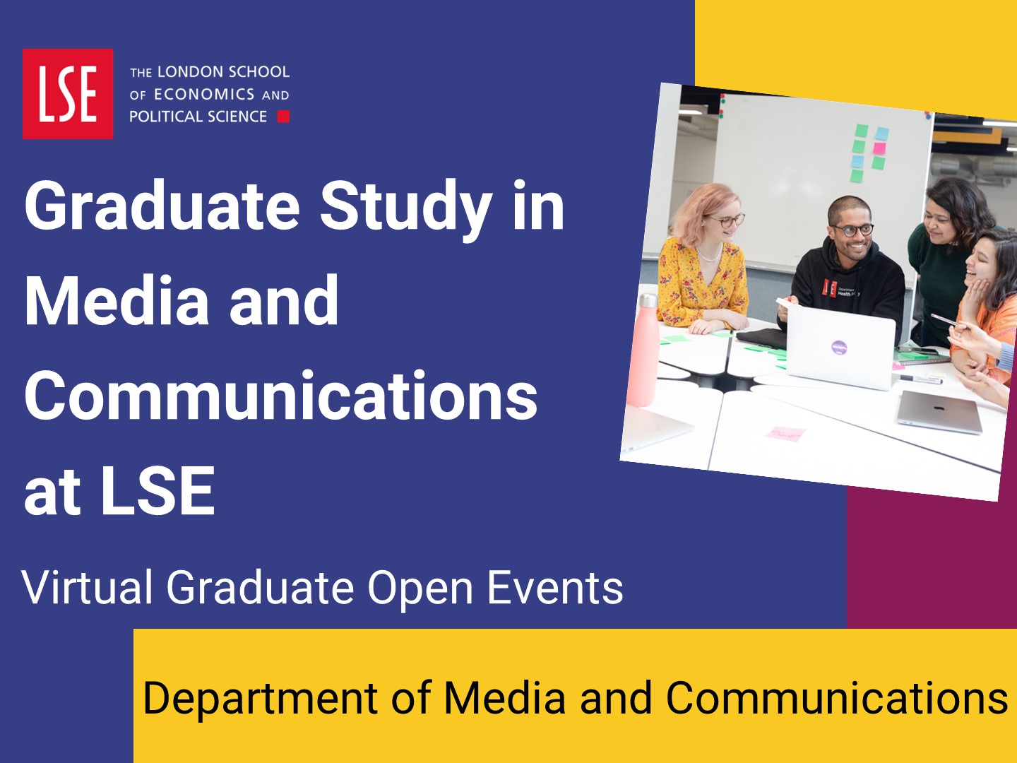 An introduction to graduate study in Media and Communications at LSE