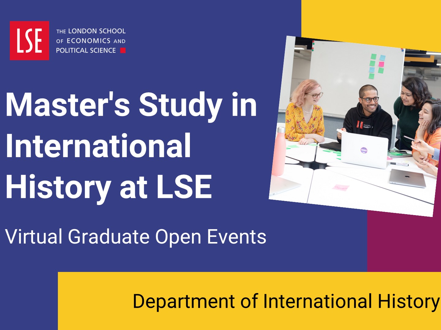 Introduction to master's study in International History at LSE