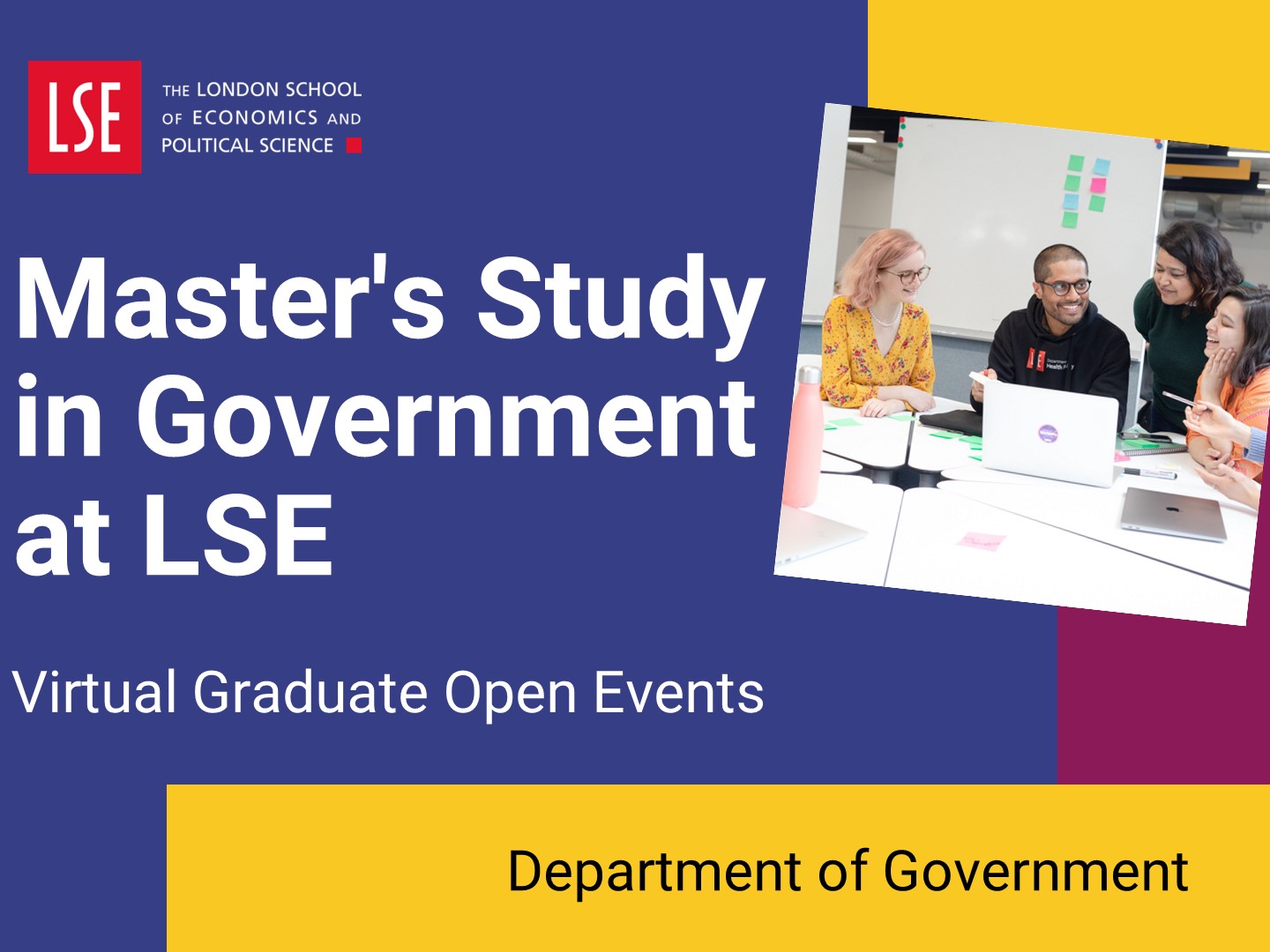 Introduction to master's study in Government at LSE