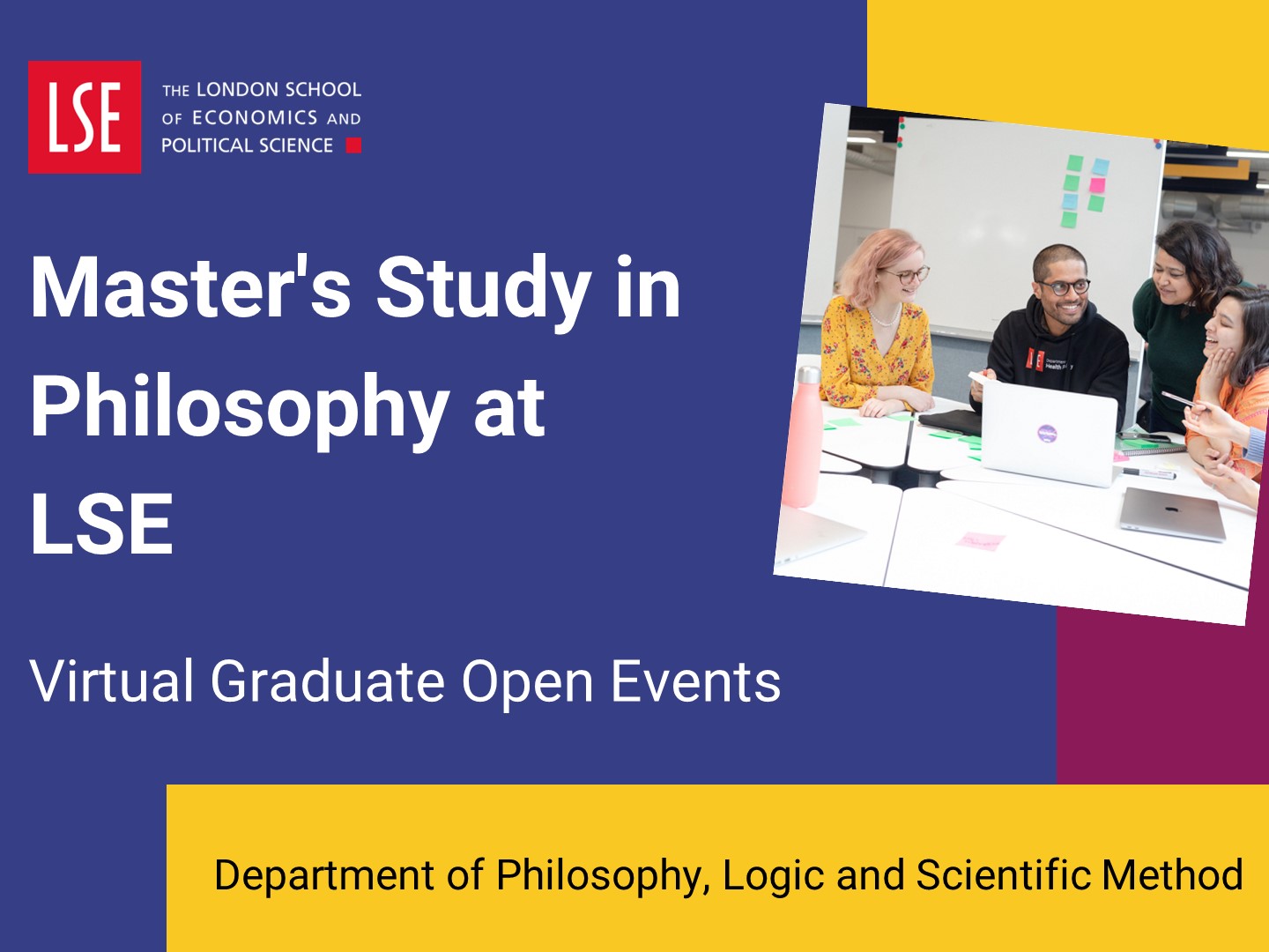 Introduction to master's Study in Philosophy at LSE