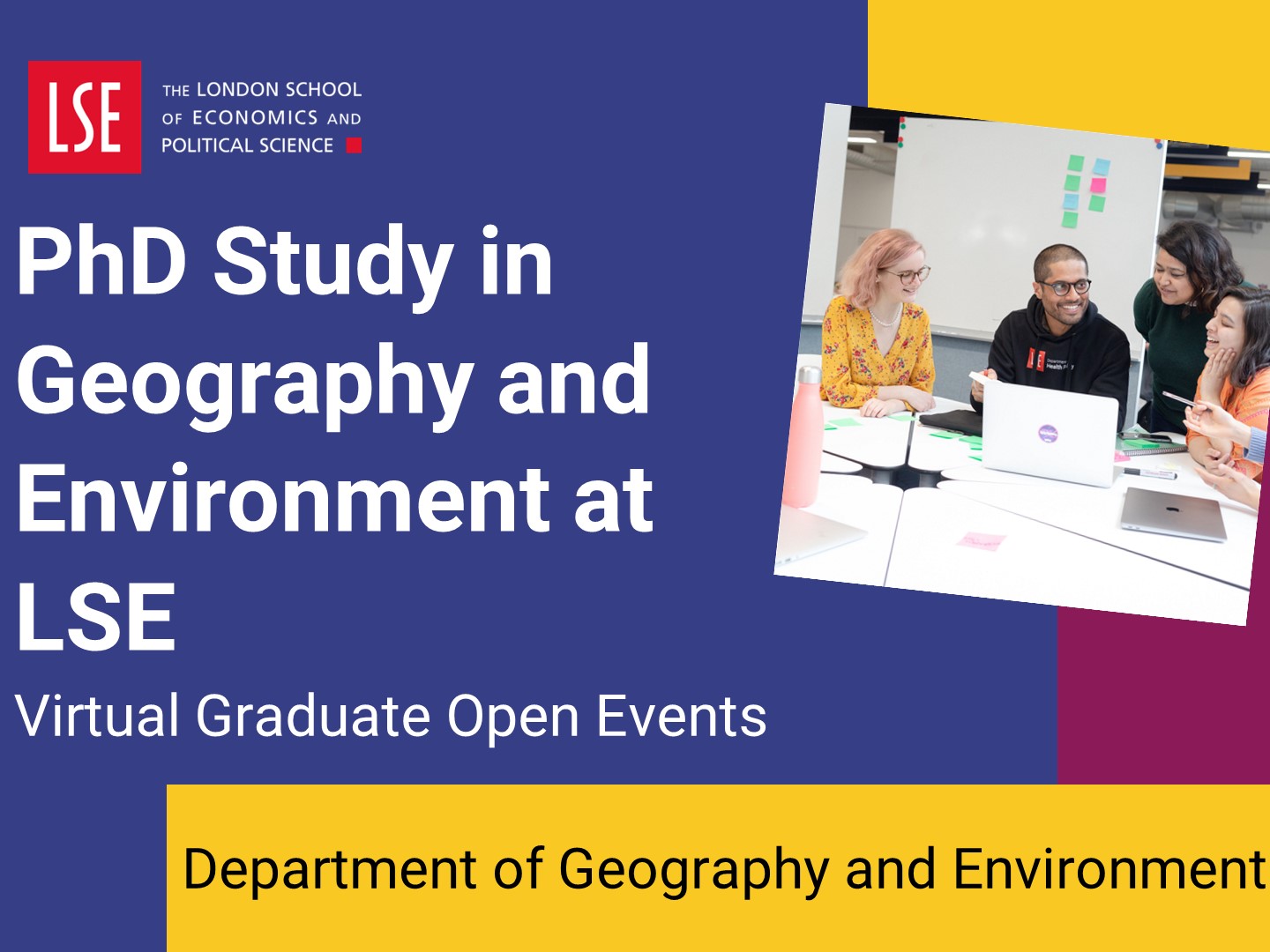 Introduction to PhD study in Geography and Environment at LSE