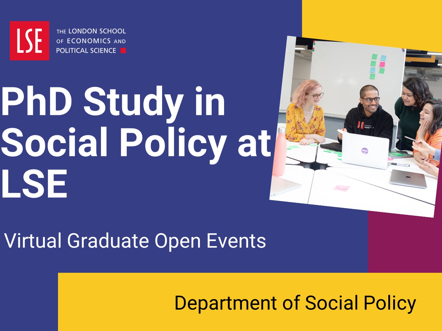 An introduction to PhD study in Social Policy at LSE
