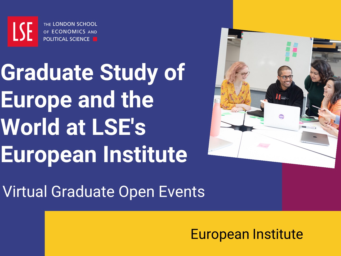 Graduate Study of Europe and the World at LSEs European Institute