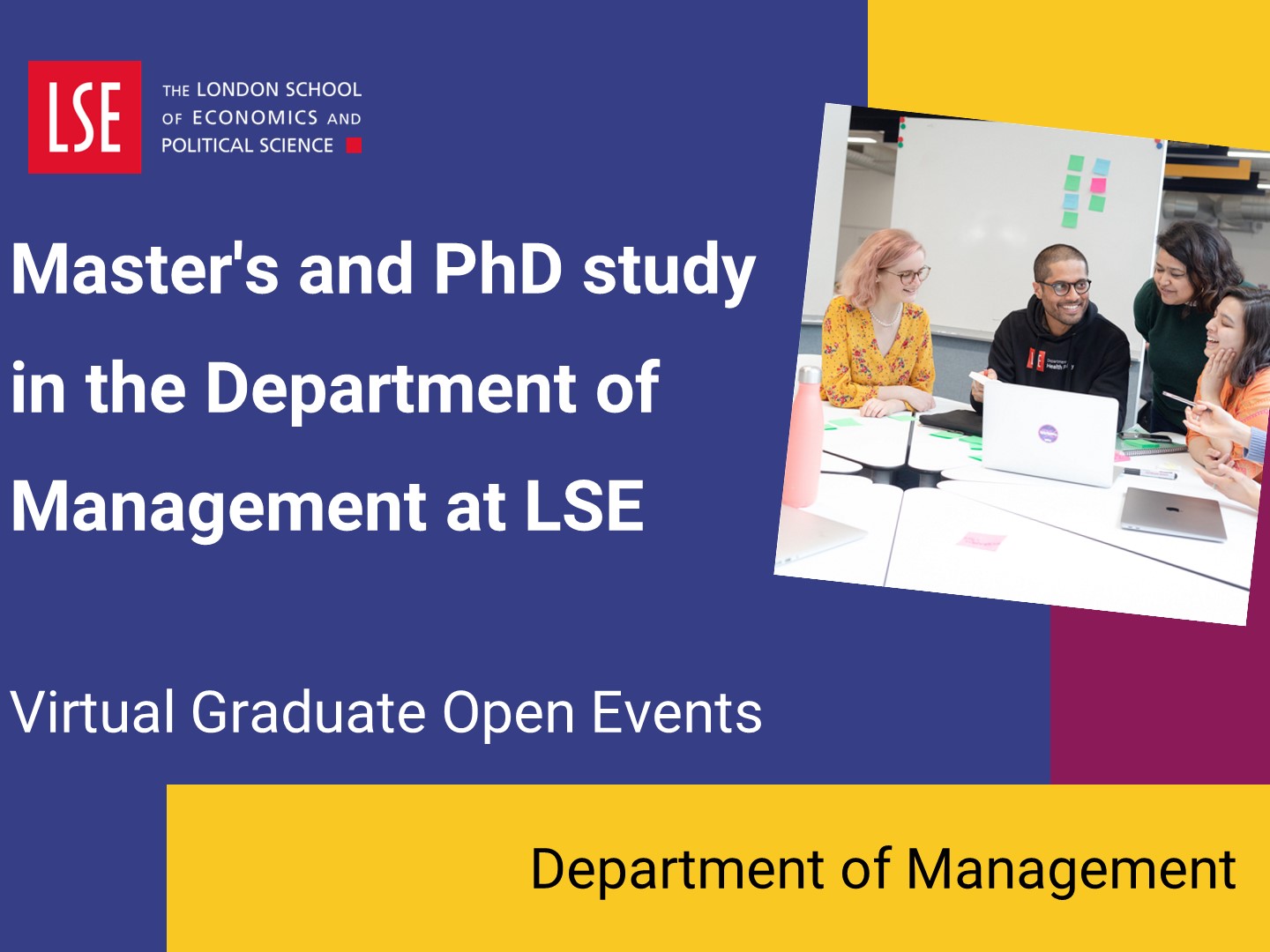 Introduction to Master’s and PhD study in Management