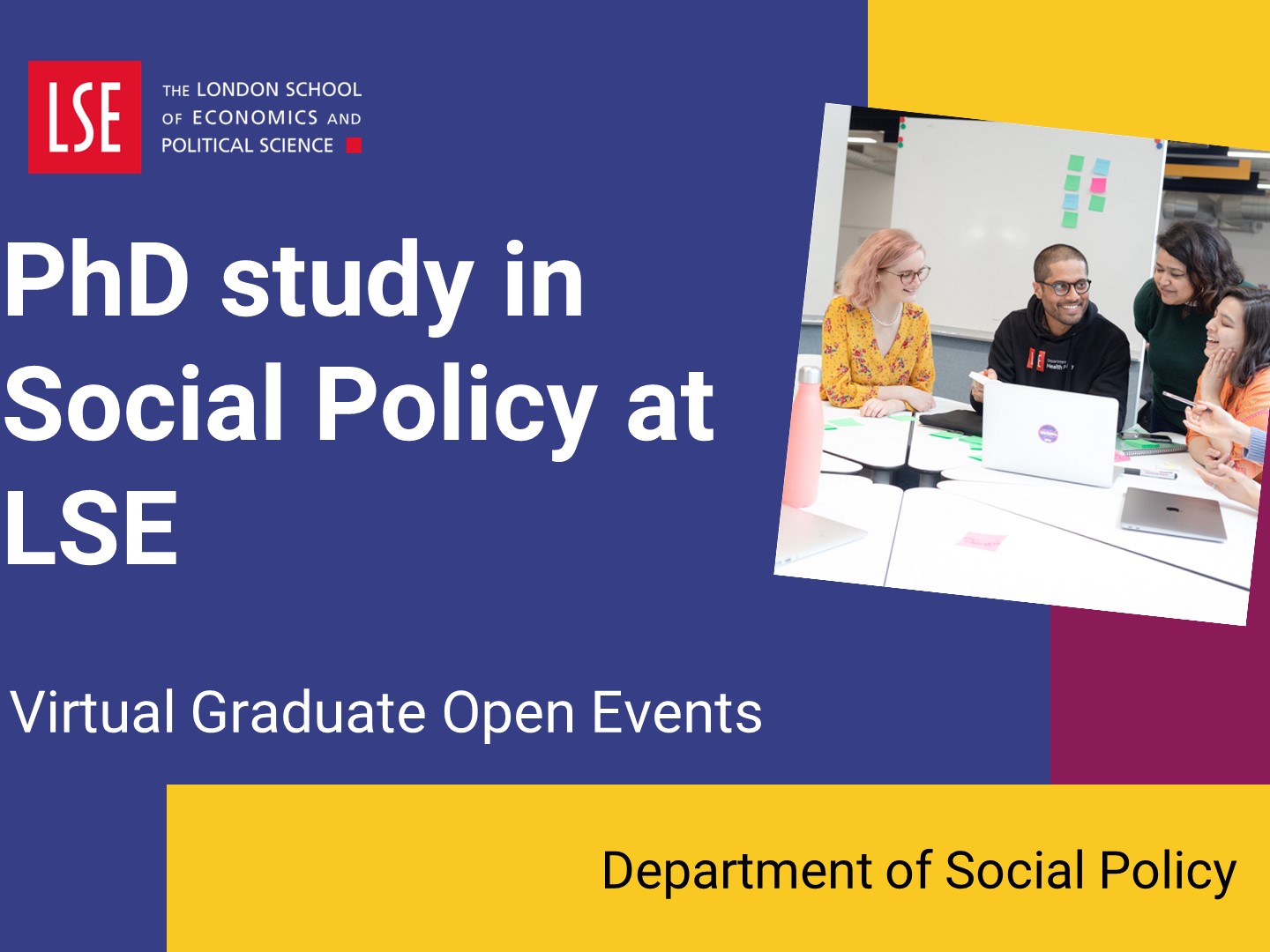 An introduction to PhD study in Social Policy at LSE