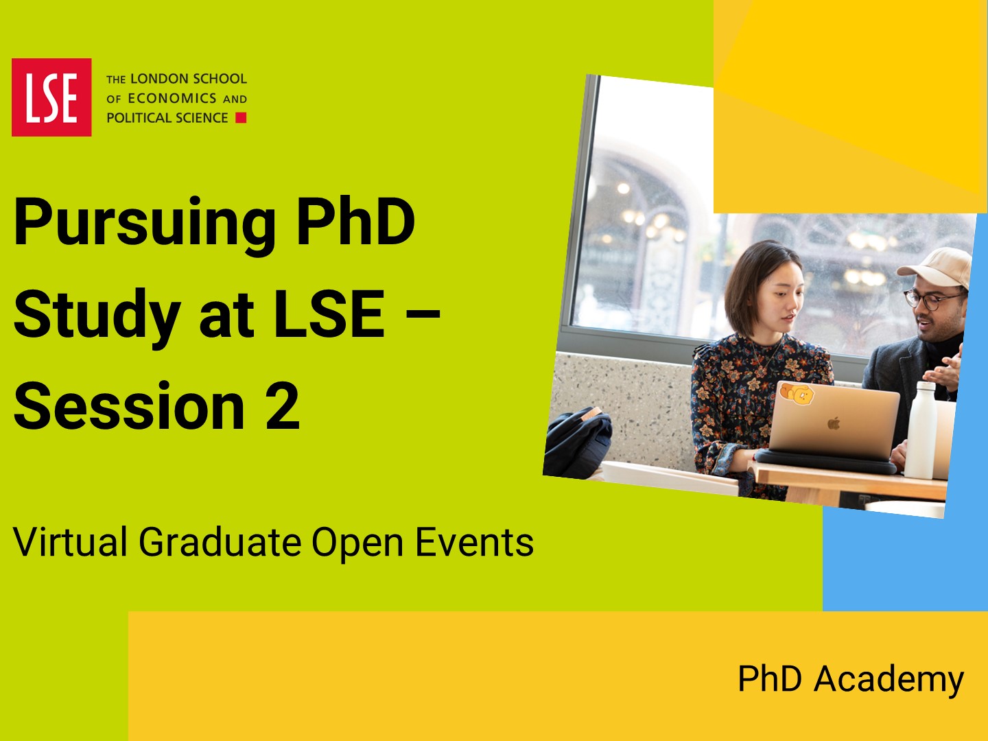 Pursuing PhD study at LSE Session 2