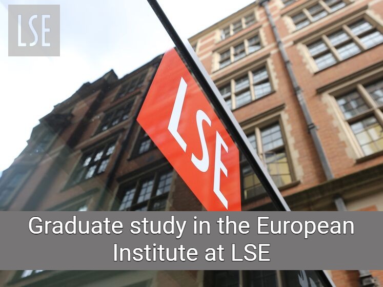 An introduction to graduate study in the European Institute at LSE