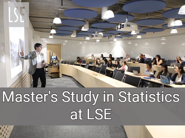 An introduction to master's study in Statistics at LSE