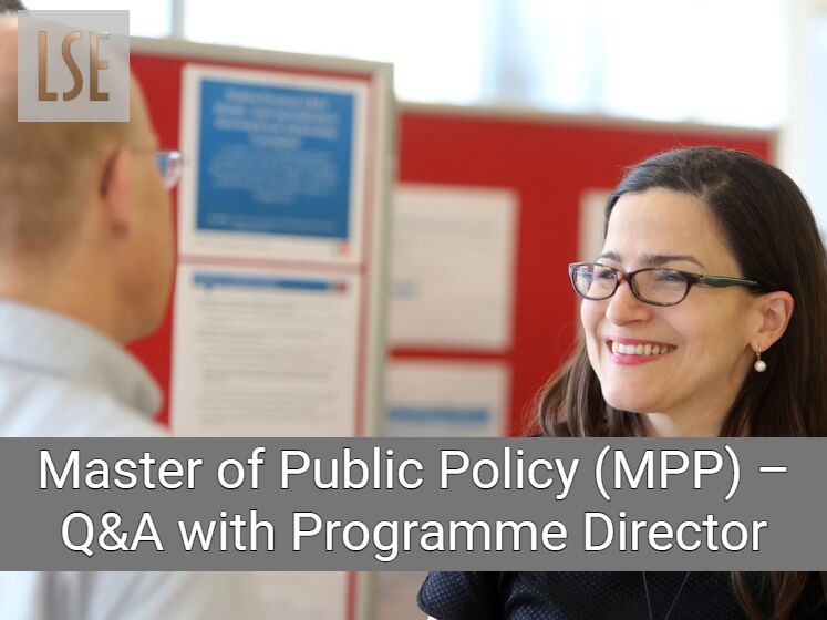 Master of Public Policy (MPP) – Q&A with Programme Director