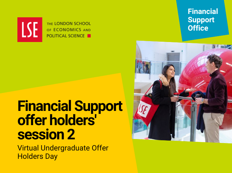 Watch our Financial Support session with LSE's Financial Support Office