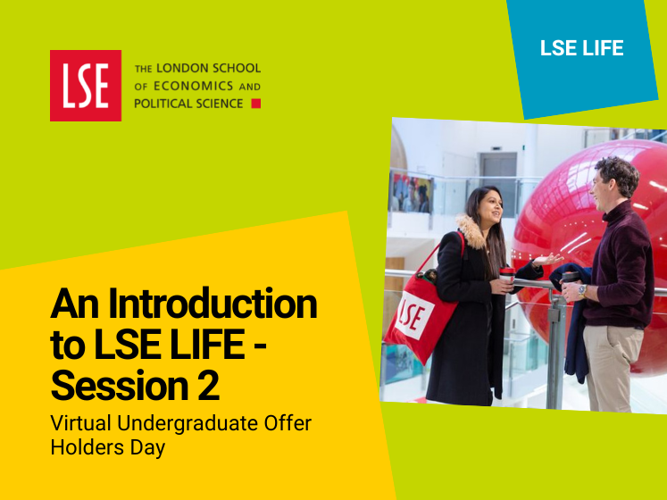 Watch our LSE LIFE session for offer holders