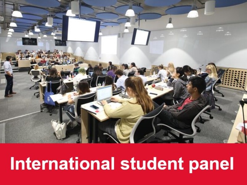 Watch the international student panel from our Virtual Undergraduate Open Day in June 2021 - Session 1