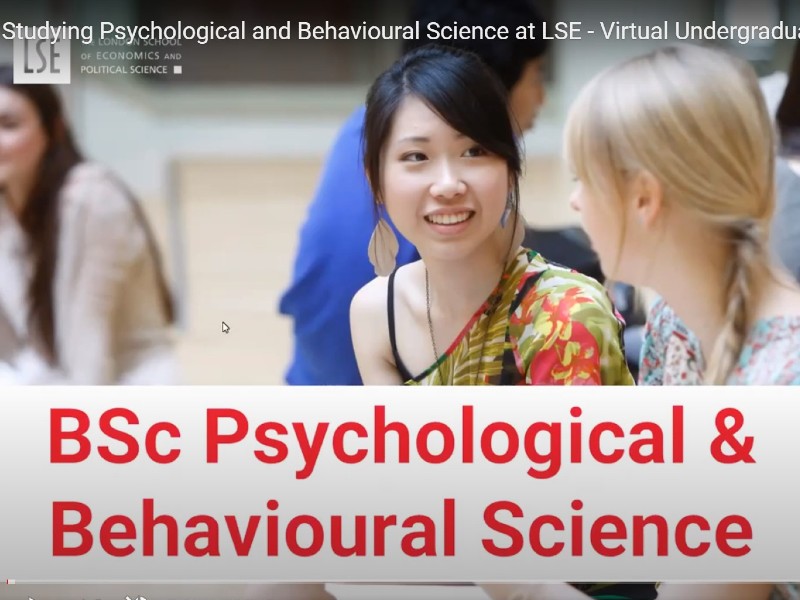 An introduction to studying psychology at LSE