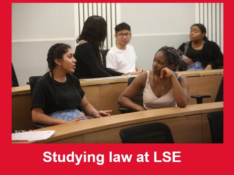 An introduction to studying law at LSE