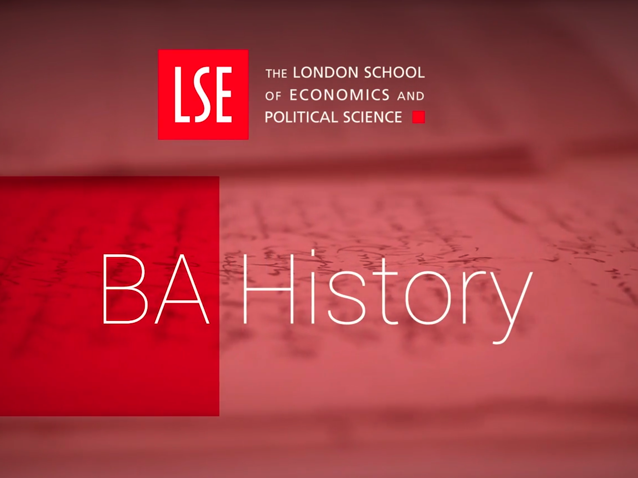 Find out more about our BA History programme