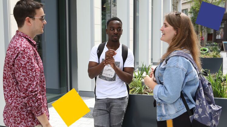 Students at Houghton Street