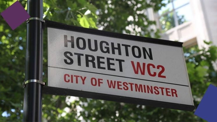 Houghton Street sign