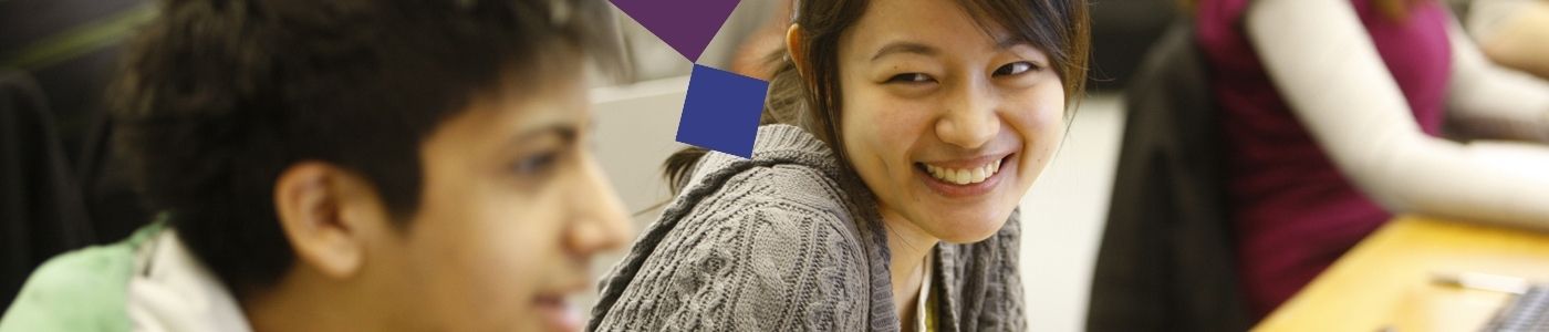 Students in the LSE Library