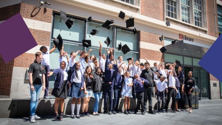 Moving On students 'graduate' from their LSE Widening Participation scheme