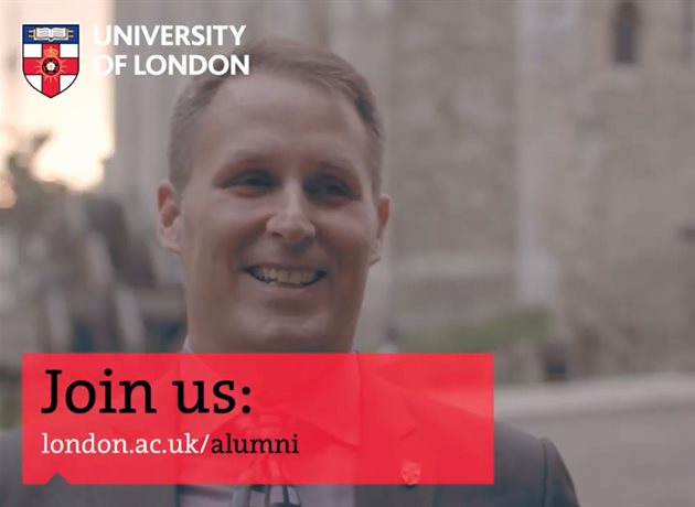 Networking opportunities as a member of the University of London alumni