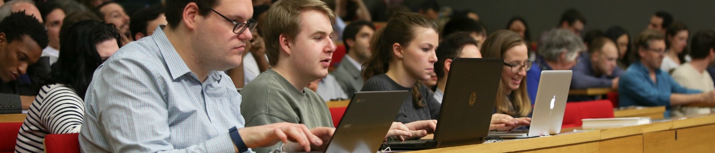 US Centre staff members at an event