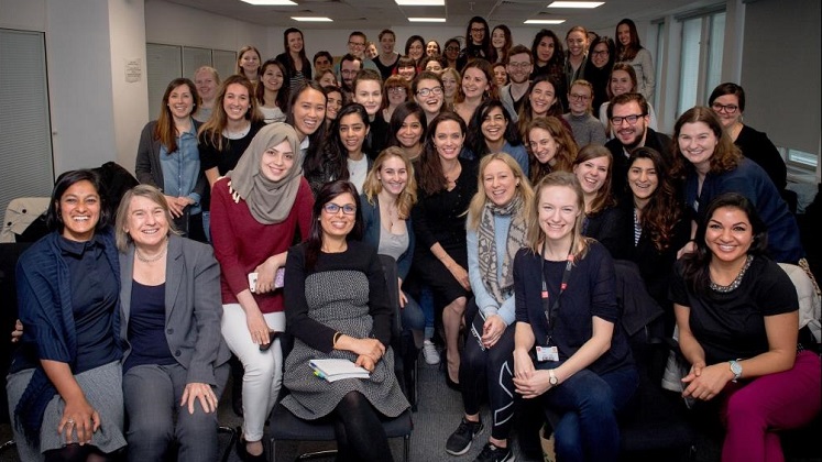 Students on the women, peace and security flagship course